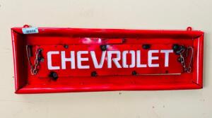 DESCRIPTION: CHEVY TAILGATE SIGN SIZE: 36"X12" QTY: 1