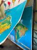 DESCRIPTION: (2) VINTAGE SOUTH AMERICAN MAPS SIZE: 84"X48" QTY: 2 - 4