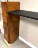 NATURAL CHAMCHA/BLACK 52" RECTANGULAR CONSOLE TABLE - 2