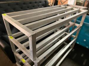 48" X 20" HEAVY DUTY ALUMINUM DUNNAGE RACK