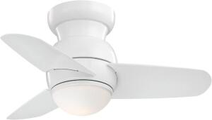 WHITE 26" LED INDOOR CEILING FAN