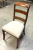 (2) ARCHIVIST DARK WOOD SIDE DINING CHAIRS - 3