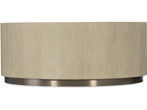 CASCADE TERRAIN/CHAMPAGNE 42" WIDE ROUND COFFEE TABLE