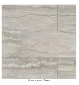 358 SQFT VETTUNO GREIGE GLAZED PORCELAIN FLOOR AND WALL TILE