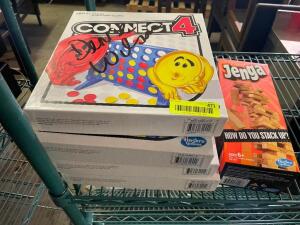 (1) LOT OF ASSORTED BOARD GAMES.