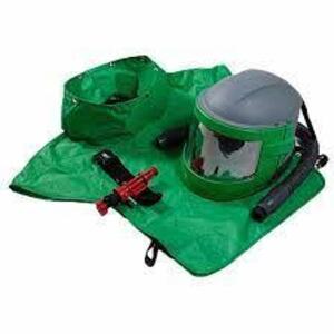 DESCRIPTION: (1) BLAST HELMET, RESPIRATOR BRAND/MODEL: RPB SAFETY #61CY43 INFORMATION: GREEN SIZE: NOVA 3 RETAIL$: $712.16 EA QTY: 1