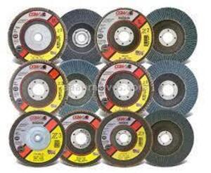 DESCRIPTION: (20) FLAP DISCS BRAND/MODEL: CGW ABRASIVES #42152 SIZE: 4 X 3/8-24 RETAIL$: $68.30 PER 10 QTY: 20