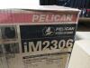 DESCRIPTION: (1) WATERTIGHT LIGHT WEIGHT, RUGGED STORAGE CASE BRAND/MODEL: PELICAN #IM2306 INFORMATION: BLACK SIZE: STORM CASE RETAIL$: $131.95 EA QTY - 4