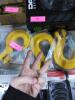 DESCRIPTION: (3) CLEVIS SLING HOOK WITH SAFETY LATCH BRAND/MODEL: YELLOW LIFTING INFORMATION: YELLOW SIZE: 1/2" 1200 LBS CAPACITY RETAIL$: $55.00 EA Q - 2