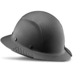 DESCRIPTION: (1) FULL BRIM HARD HAT BRAND/MODEL: DAX #HDFM-17KG INFORMATION: MATTE BLACK SIZE: CARBON FIBER RETAIL$: $135.56 EA QTY: 1