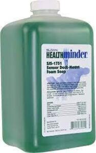 DESCRIPTION (4) SENSOR DECK MOUNT FOAM HAND SOAP BRAND/MODEL HEALTHMINDER #SJS-1751 ADDITIONAL INFORMATION RETAILS FOR $27.51 EA SIZE 1000ML THIS LOT