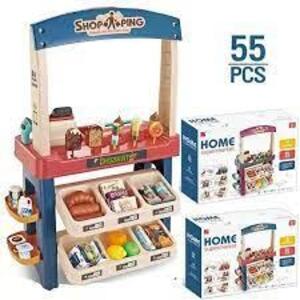 DESCRIPTION: (1) PRETEND PLAY SCAN ICE CREAM TABLE BRAND/MODEL: HOME SUPERMARKET #688-75 RETAIL$: $82.50 EA QTY: 1