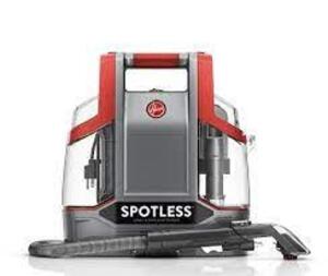 DESCRIPTION: (1) PORTABLE CARPET AND UPHOLSTERY CLEANER BRAND/MODEL: HOOVER RETAIL$: $123.95 EA QTY: 1