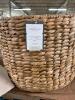 WOVEN STORAGE OTTOMAN NATURAL - THRESHOLD - 4