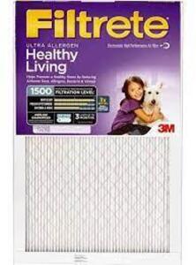 DESCRIPTION: (1) PACK OF (4) HVAC FILTERS BRAND/MODEL: FILTRETE SIZE: 24X30X1 RETAIL$: $100.00 EA QTY: 1