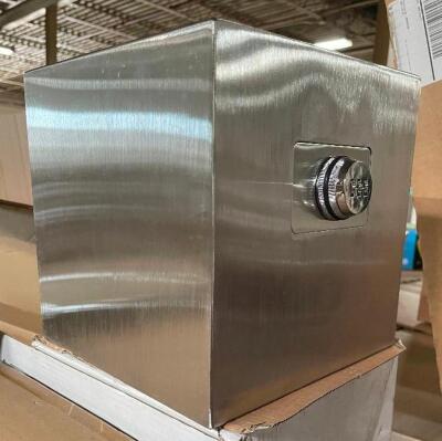 STAINLESS STEEL COMBINATION SAFE