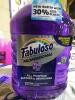 DESCRIPTION: (2) ALL PURPOSE CLEANER AND DEGREASER CONCENTRATEBRAND/MODEL: FABULOSO PROFESSIONALINFORMATION: LAVENDER, MAKES UP TO 64 GALLONS OF CLEANERSIZE: 1 GALLONRETAIL$: $42 EAQTY: 2 - 3