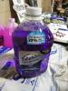 DESCRIPTION: (2) ALL PURPOSE CLEANER AND DEGREASER CONCENTRATEBRAND/MODEL: FABULOSO PROFESSIONALINFORMATION: LAVENDER, MAKES UP TO 64 GALLONS OF CLEANERSIZE: 1 GALLONRETAIL$: $42 EAQTY: 2 - 4