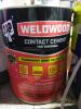 DESCRIPTION: (1) CONTACT CEMENT BRAND/MODEL: WELDWOOD SIZE: 1 GALLON RETAIL$: $44.48 EA QTY: 1 - 2