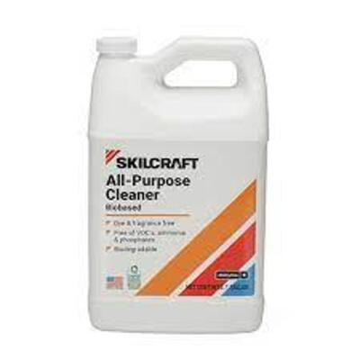 DESCRIPTION: (1) ALL PURPOSE CLEANER BRAND/MODEL: SKILCRAFT SIZE: 1 GALLON RETAIL$: $16.65 EA QTY: 1