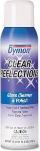 DESCRIPTION: (4) GLASS CLEANER AND POLISH BRAND/MODEL: DYMON CLEAR REFLECTIONS SIZE: 19 OZ RETAIL$: $8.00 EA QTY: 4