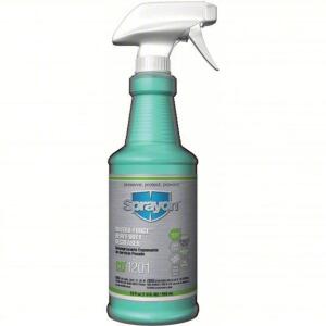 DESCRIPTION: (2) DEGREASER BRAND/MODEL: SPRAYON CD1201 #3KB68 SIZE: 32 OZ RETAIL$: $13.58 EA QTY: 2