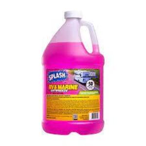 DESCRIPTION: (2) RV AND MARINE ANTIFREEZE BRAND/MODEL: SPLASH #49GU89 INFORMATION: PINK SIZE: 1 GAL RETAIL$: $38.68 EA QTY: 2