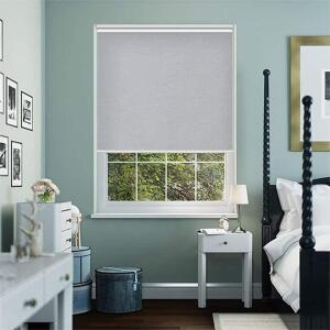 ALLBRIGHT THERMAL INSULATED FABRIC 100% BLACKOUT UV PROTECTION STRIPED JACQUARD ROLLER SHADES FOR WINDOWS