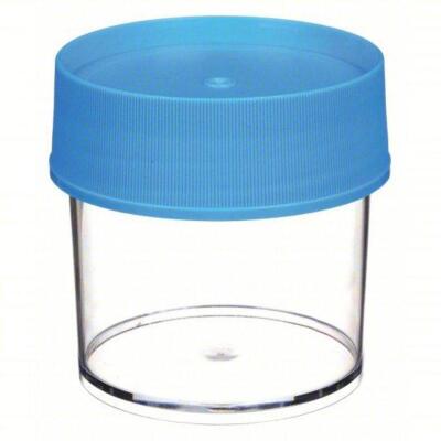 DESCRIPTION: (2) BOXES OF (12) WIDE MOUTH ROUND SAMPLING JAR BRAND/MODEL: LAB SAFETY SUPPLY #32V492 INFORMATION: CLEAR WITH BLUE TOP SIZE: 125 ML RETA