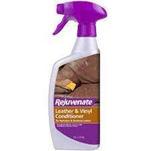 DESCRIPTION: (6) LEATHER AND VINYL CONDITIONER BRAND/MODEL: REJUVENATE SIZE: 16 FL OZ RETAIL$: $13.89 EA QTY: 6