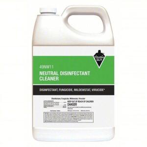 DESCRIPTION: (2) NEUTRAL DISINFECTANT CLEANER BRAND/MODEL: TOUGH GUY #49NW11 SIZE: 1 GALLON RETAIL$: $20.37 EA QTY: 2