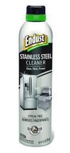 DESCRIPTION: (2) STAINLESS STEEL CLEANER BRAND/MODEL: ENDUST SIZE: 12.5 OZ RETAIL$: $7.49 EA QTY: 2