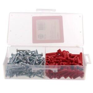 PROSELECT 1-1/4 IN. PLASTIC ANCHOR KIT (PACK OF 100)