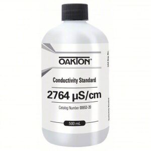 DESCRIPTION: (1) CASE OF (12) CALIBRATION SOLUTION BRAND/MODEL: OAKTON #8VL08 SIZE: 1 PT RETAIL$: $21.61 A BOTTLE QTY: 1