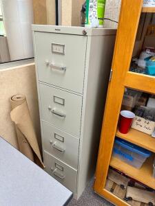 FOUR DRAWER FILE CABINET