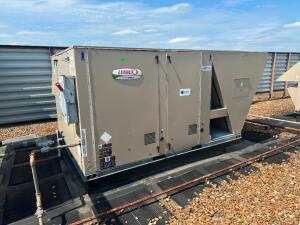 GAS/ELECTRIC, PACKAGED ROOFTOP UNIT, HIGH EFFICIENCY, 12.5 IEER, 25 TON, 480,000 BTUH, R-410A, EMERGENCE