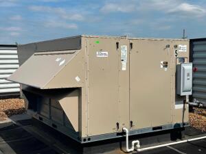 GAS/ELECTRIC, PACKAGED ROOFTOP UNIT, HIGH EFFICIENCY, 12.5 IEER, 25 TON, 480,000 BTUH, R-410A, EMERGENCE