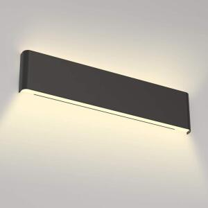 AIPSUN 20W/24IN RECTANGULAR LED BLACK MODERN WALL SCONCE