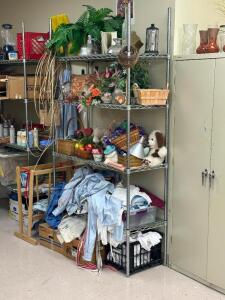 5 FT. STAINLESS SHELVING UNIT