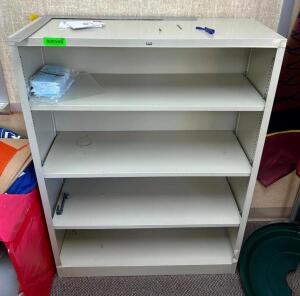 36" X 12" METAL BOOK CASE