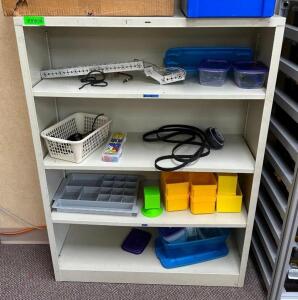 36" X 12" METAL BOOK CASE