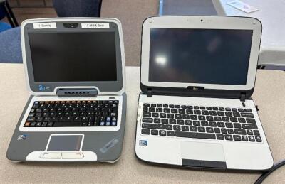 (2) 2GO PC MINI LAPTOP COMPUTERS.