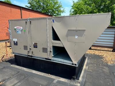 GAS/ELECTRIC, PACKAGED ROOFTOP UNIT, HIGH EFFICIENCY, 12.5 IEER, 15 TON, 260,000 BTUH