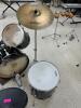 DRUM KIT W/ (1) BASE, (1) SNARE, (4) TOMS, (2) HIGH HATS, (1) SYMBOL, AND CHAIR - 5