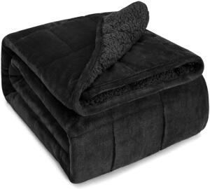 SHERPA FLEECE WEIGHTED BLANKET