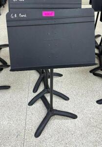 (6) SHEET MUSIC STANDS