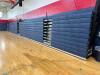 SHERIDAN GYM 90' TELESCOPIC 9 ROW BLEACHER SYSTEM