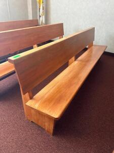 8 FT. CHURCH PEW