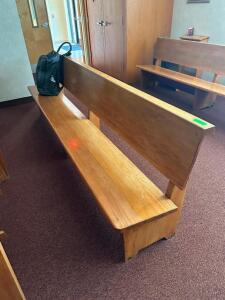 8 FT. CHURCH PEW