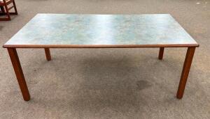 (3) 72" X 36" WOODEN TABLELOCATION LIBRARYSIZE: 72" X 36"